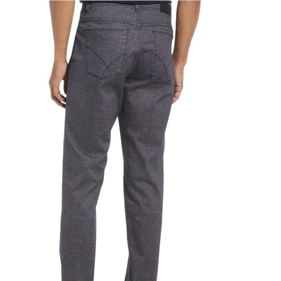 Brax - Cooper Marathon Plaid Stretch Five Pocket Pants - Picture 1 of 10